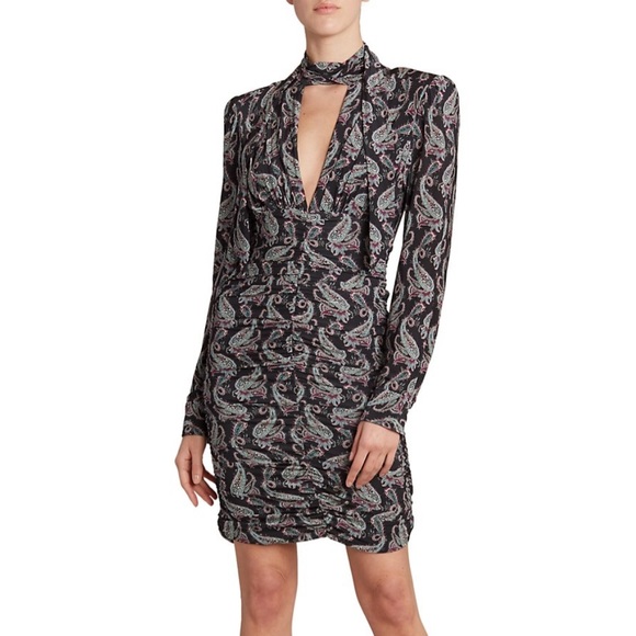 Isabel Marant Linaziki Ruched Mini dress - Picture 1 of 12